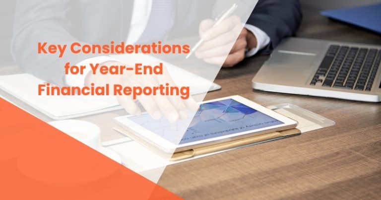 Key considerations for Month-end / year-end financial reporting