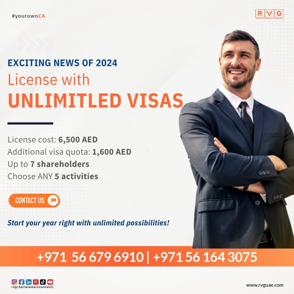 License with UNLIMITED VISAS