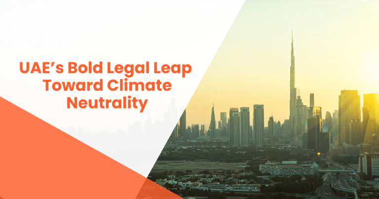 UAE's New Climate Law – Legal Leap Toward Climate Neutrality | RVG Chartered Accountants