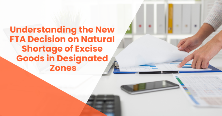 Natural Shortage of Excise Goods in Designated Zones