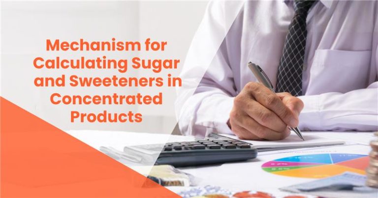 Calculation of sugar and sweeteners in concentrated products under UAE Excise Tax as per FTA Decision No. 10 of 2025 explained by RVG