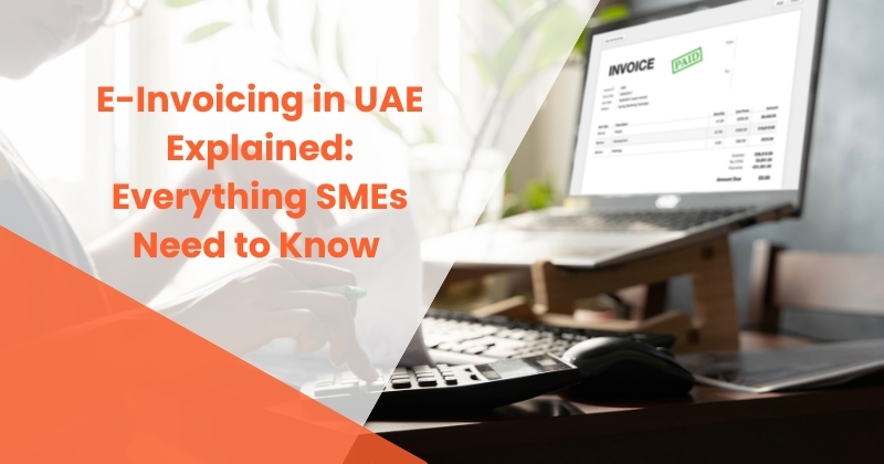 UAE e-invoicing system for SMEs with digital VAT-compliant invoicing and automated billing.